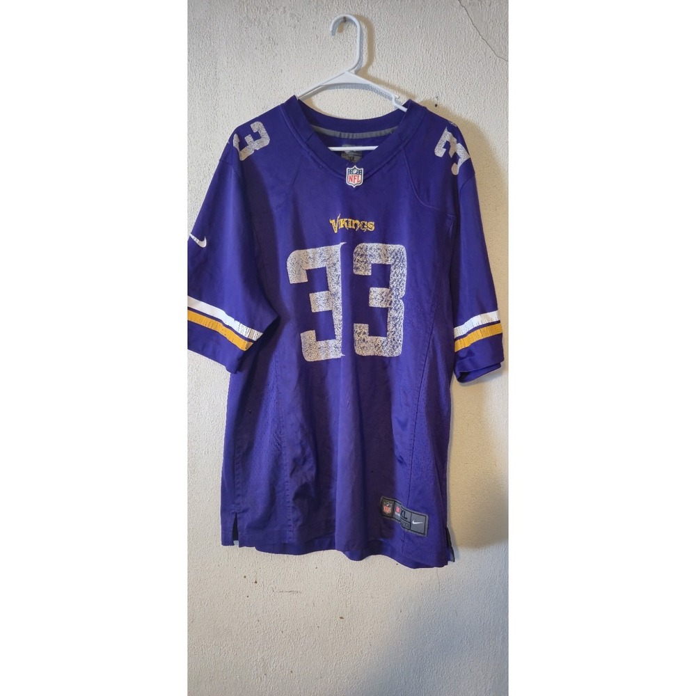 Vikings Dalvin Cook #33 Jersey XL – Nike On Field –‎ Distressed